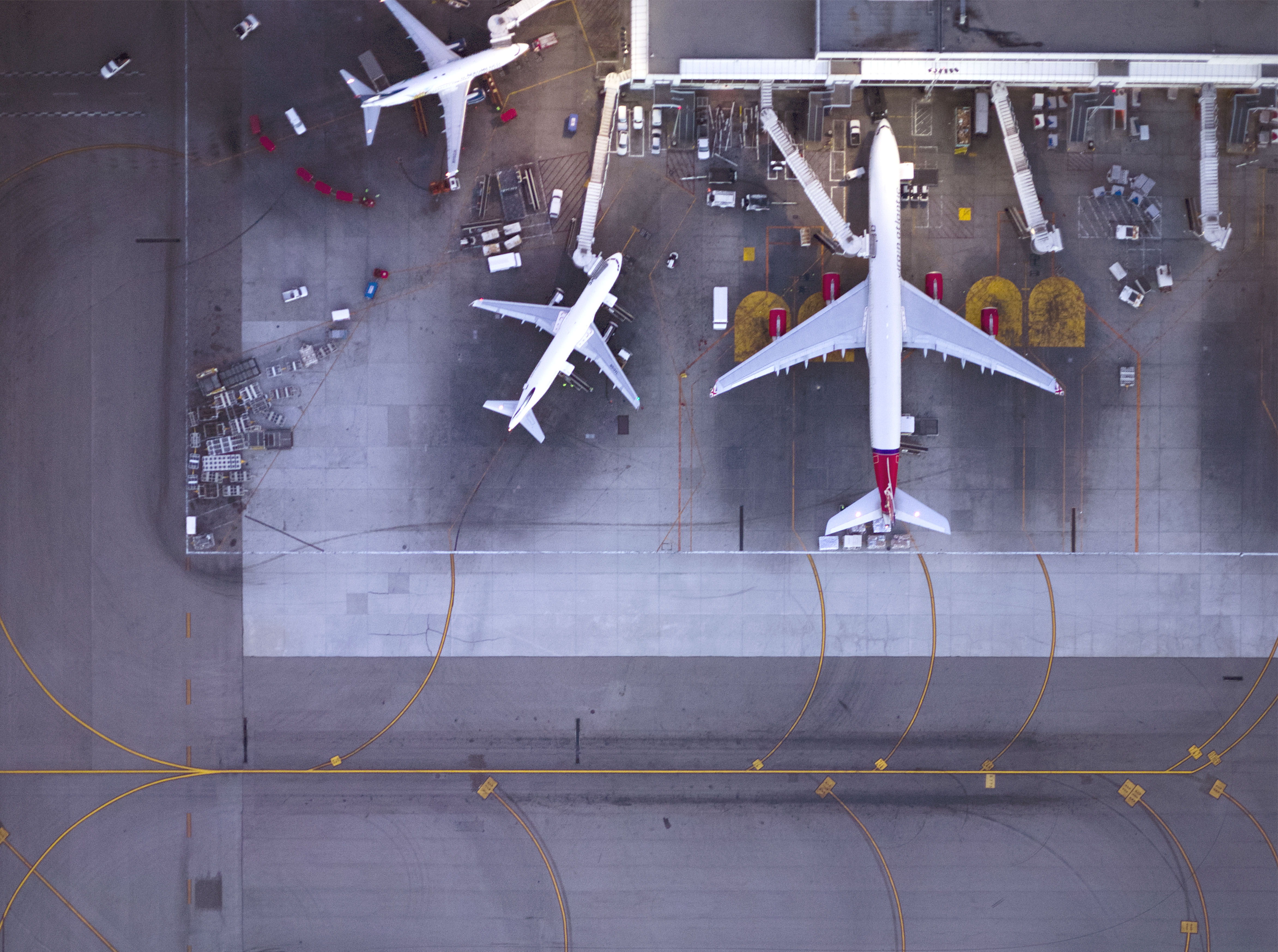 Airplane parking