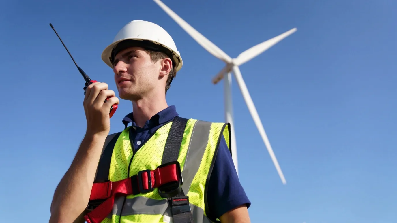 Engineer wind turbine