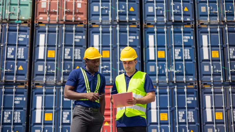 port workers