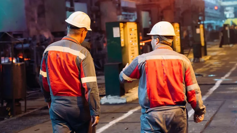 factory workers
