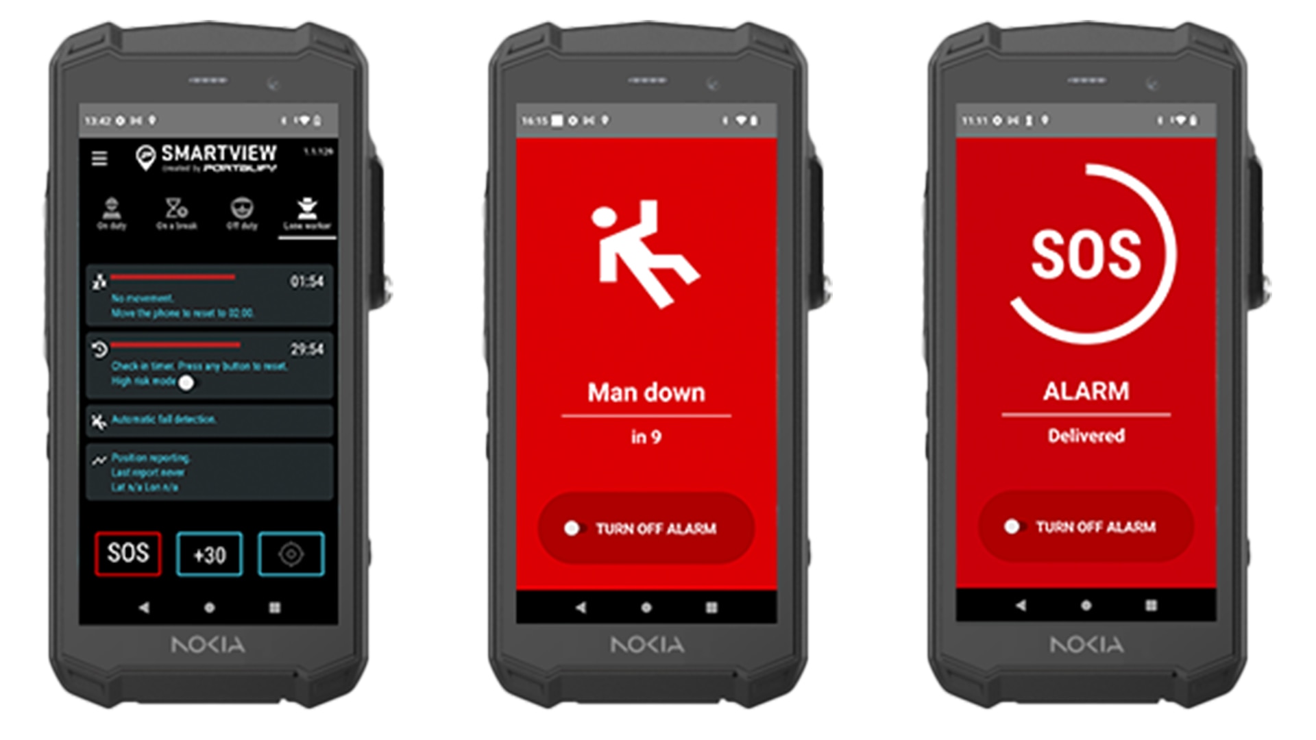 Portalify SmartView on Nokia Industrial 5G handheld HHRA501x